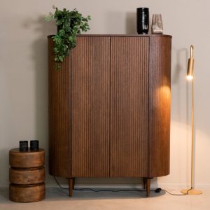 LABEL51 Bergkast Oliva - Walnoot - - 125 cm