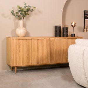 LABEL51 Dressoir Jule - Naturel - Eiken - 200 cm