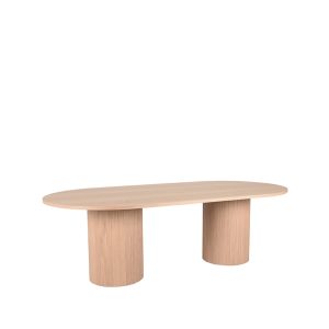 LABEL51 Eetkamertafel Oliva - Naturel - Eiken - 240 cm