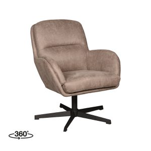 LABEL51 Fauteuil Moss - Taupe - - One Size