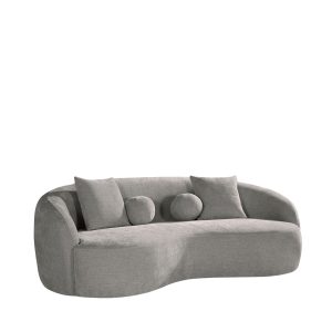 LABEL51 Bank Novo - Stone - Chenille - 3-Zits