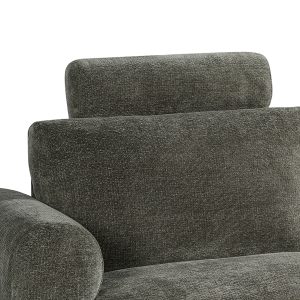 LABEL51 Sierkussen Milano - Hunter - Chenille - Hoofdsteun