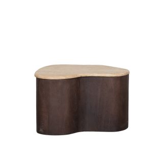 LABEL51 Salontafel Davi - Espresso - - 50 cm