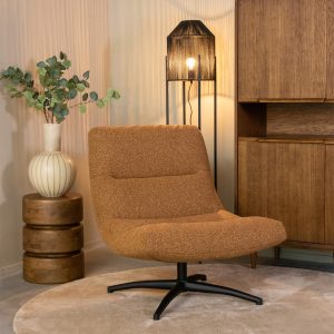 LABEL51 Fauteuil Calix - Coral - Boucle - One Size