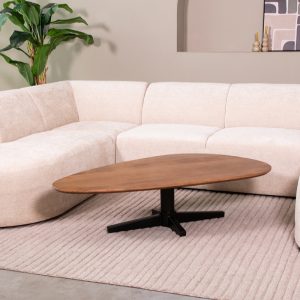 LABEL51 Salontafel Rosie - Nature Smooth - Mangohout - 140 cm