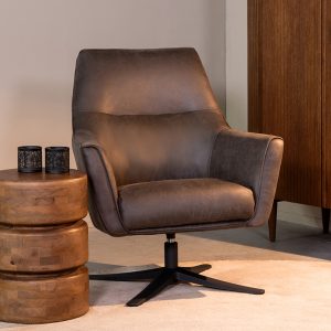 LABEL51 Fauteuil Tod - Antraciet - - One Size