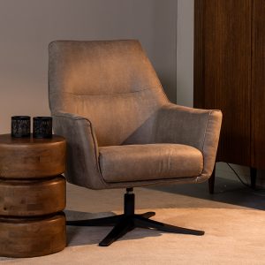 LABEL51 Fauteuil Tod - Taupe - - One Size