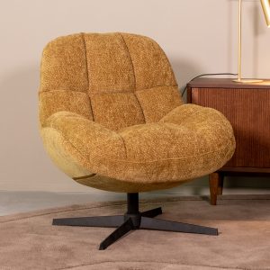 LABEL51 Fauteuil Huxley - Mustard - - One Size