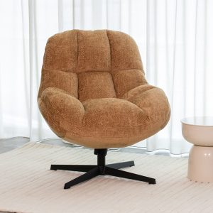 LABEL51 Fauteuil Huxley - Cognac - - One Size