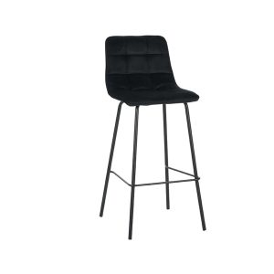 LABEL51 Barkruk Bistro - Zwart - - Hoog