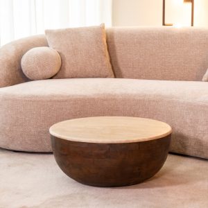 LABEL51 Salontafel Bowl - Espresso - - 70 cm - Rond