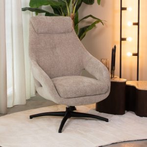 LABEL51 Fauteuil Maxwell - Clay - Chenille - One Size