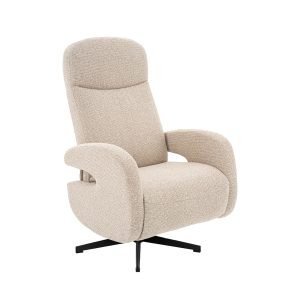 LABEL51 Fauteuil Esjberg - Naturel - - Manueel Verstelbaar