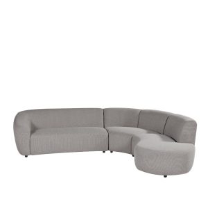 LABEL51 Hoekbank Florence - Mushroom - Boucle - Hoekbank Rechts