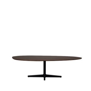 LABEL51 Eetkamertafel Rosie - Espresso - - 260 cm - Organisch