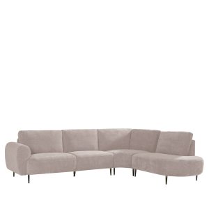 LABEL51 Hoekbank Milano - Clay - Chenille - Hoekbank Rechts