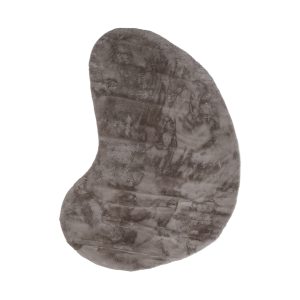 LABEL51 Vloerkleden Indy - Taupe - Polyester - 160x230 cm - Organisch