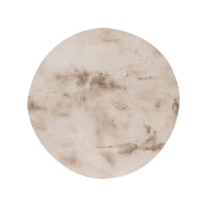 LABEL51 Vloerkleden Indy - Licht Taupe - - 200x200 cm - Rond