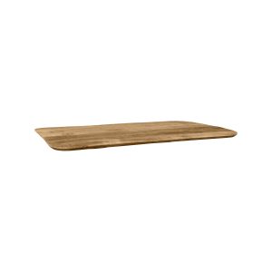 LABEL51 Eetkamertafel Tafelblad Sloppy Edge - Naturel - - 120 cm Sloppy