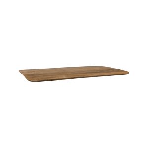 LABEL51 Eetkamertafel Tafelblad Sloppy Edge - Nature Smooth - Mangohout - 120 cm Sloppy
