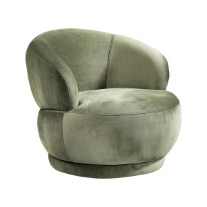 LABEL51 Fauteuil Lobby - Hunter - Velvet - 1-Zits