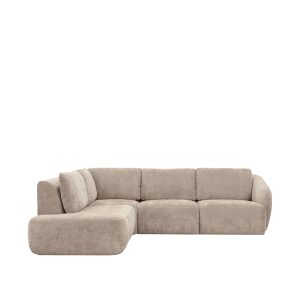 LABEL51 Hoekbank Matteo - Naturel - - Links Voorstaand