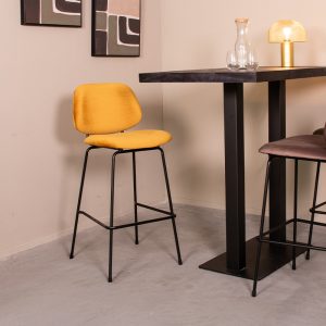 LABEL51 Barkruk Bello - Oker - - Hoog