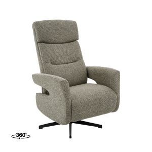 LABEL51 Fauteuil Tampere - Mushroom - Boucle - One Size