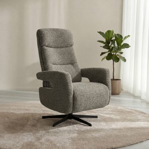 LABEL51 Fauteuil Tampere - Mushroom - Boucle - One Size