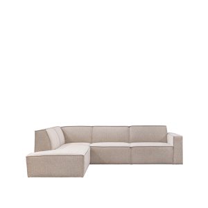 LABEL51 Hoekbank Kay - Naturel Royal Boucle - Boucle - Hoekbank Links