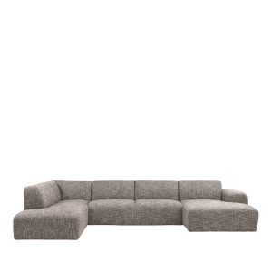 LABEL51 Bank Verona - Taupe Silencio - Geweven - U-Bank Links