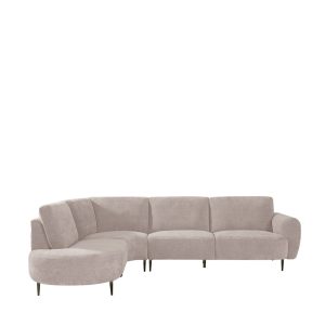 LABEL51 Hoekbank Milano - Clay - Chenille - Hoekbank Links