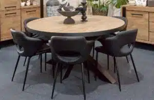 Ronde eetkamertafel Achterhoek
